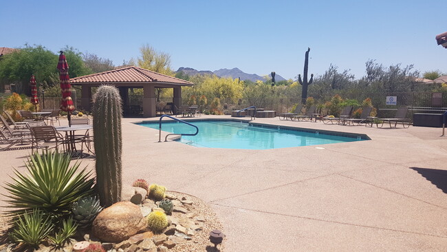 Mc Dowell Mt Views from condo Deck and d pool - 8880 E Paraiso Dr