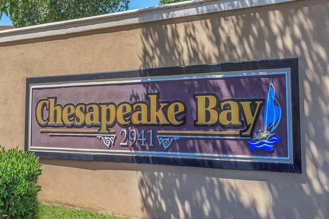 Chesapeakr Bay Sign - Chesapeake Bay Apartments