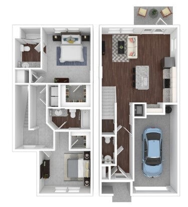 Floorplan - The Reserve at Jackson Highway