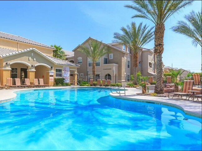 Pool Area with Jacuzzy - 8777 West Maule Avenue