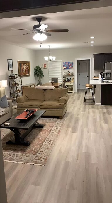 Living room from foyer - 73285 Forest Creek Dr