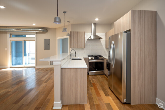 2BR, 2BA - 1365SF Kitchen - 3200 Capri Dr