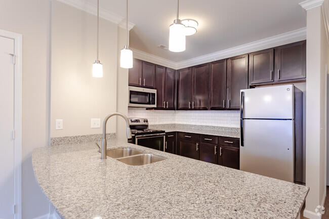 Serenity 1BR/1BA 692 sf Kitchen - Bacarra