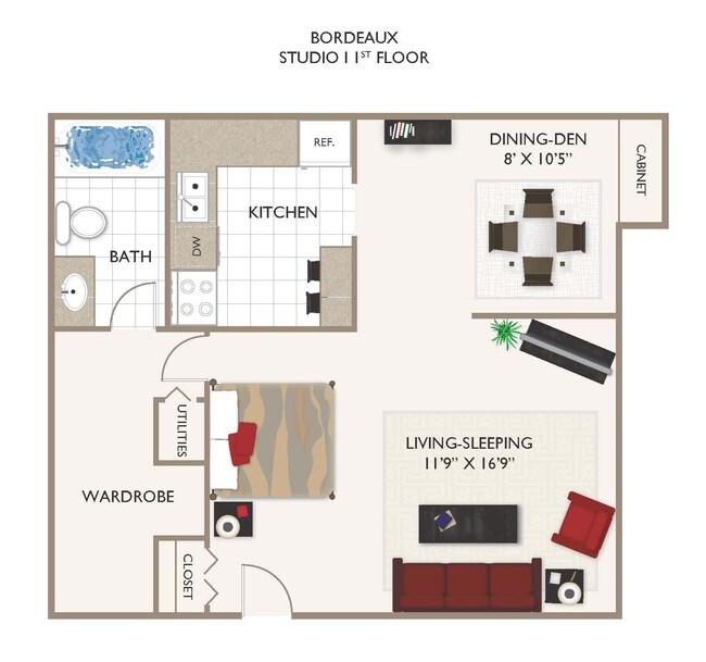 Chateau De Ville Apartments in Indianapolis, IN