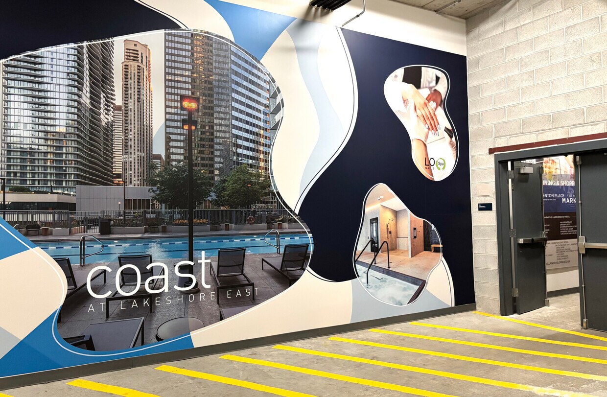 Acceso peatonal a todos sus restaurantes y tiendas favoritos de Lakeshore East - Coast at Lakeshore East
