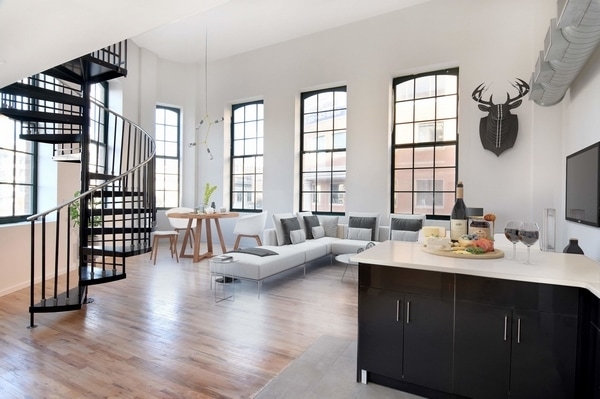 Renovación de la cocina y la sala de estar - Trolley Lofts