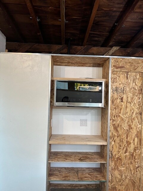 microwave/convection oven/pantry area - 24604 University Ave