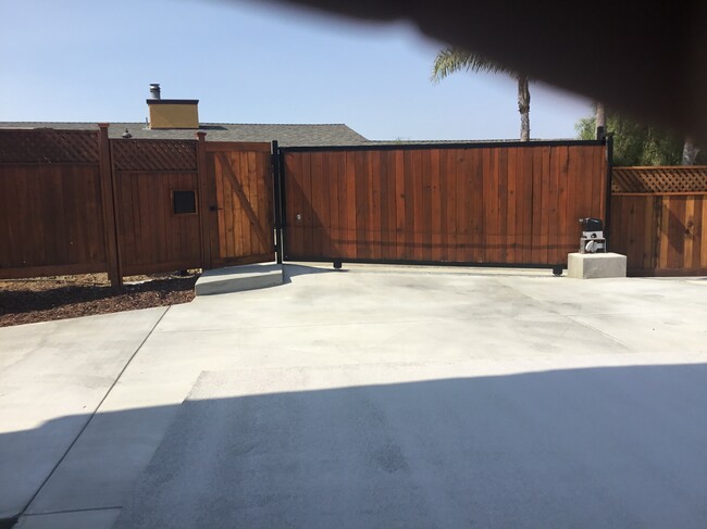 parking area behind gate - 4738 San Sebastian Dr