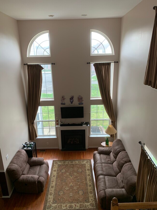 Living Room with High Ceiling - 225 Fountayne Ln