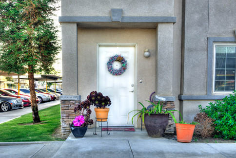 Sample of a front door view - 600 Hosking Ave