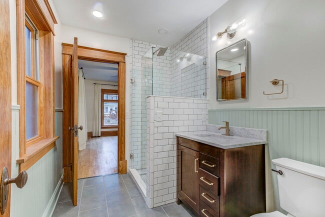 Newly remodeled bathroom high end finishes - 1322 NE Lowry Ave