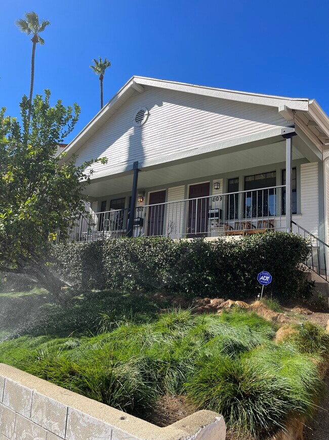 Front yard - 807 Robinson St