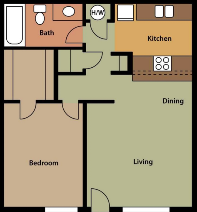 Interior Photo - Mountain Lakes Apartments