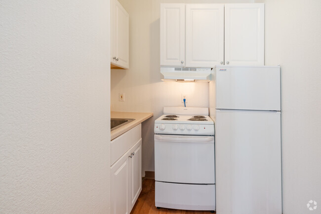 1 Bedroom ,Kitchen - 1030 Post Street Apartments