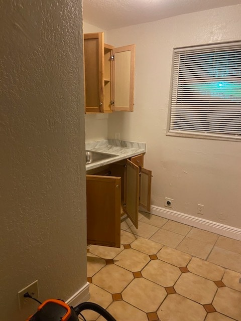 Sink and cabinet kitchen area no stove - 4360 SW 2nd Ter