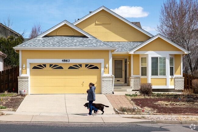 Well-maintained sidewalks allow many residents to get outside close to home.