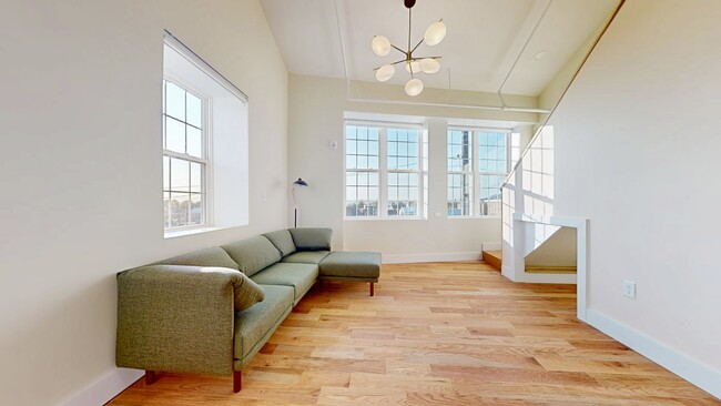 Loft Unit Living Room - Fleetwood Lofts
