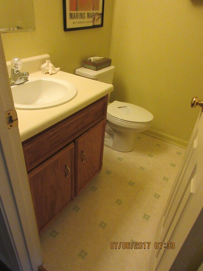 1st floor half bath - 413 Meade Ave