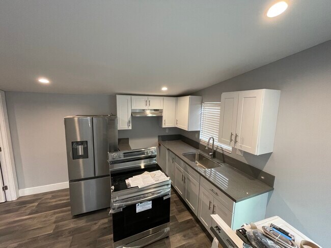 Please excuse our mess, we are installing your new appliances. - 13874 Weidner St