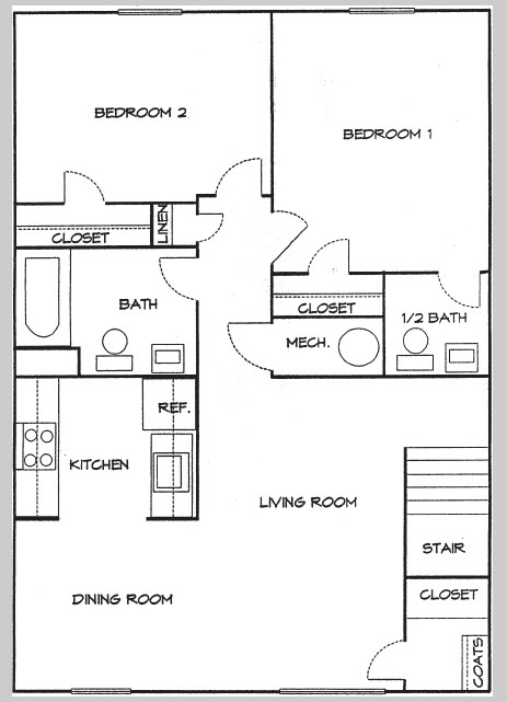 Plano de planta - Campostella Commons