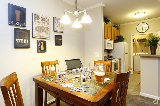 Dining Room with View of Kitchen - Randolph Pointe @ Fort Bragg