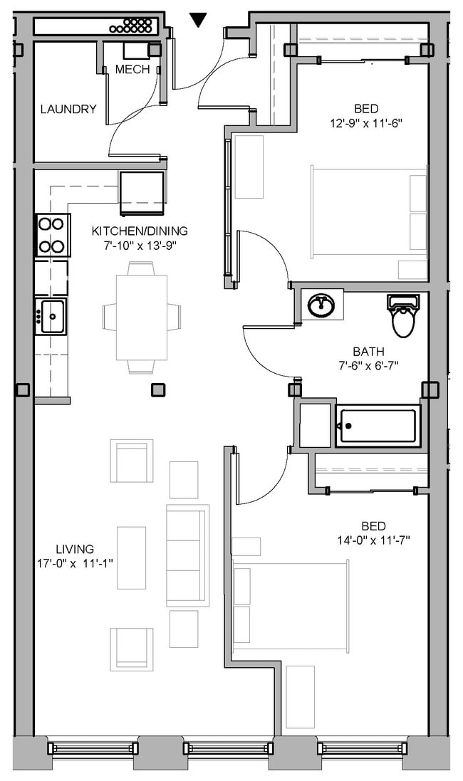Interior Photo - Chocolate Factory Apartments