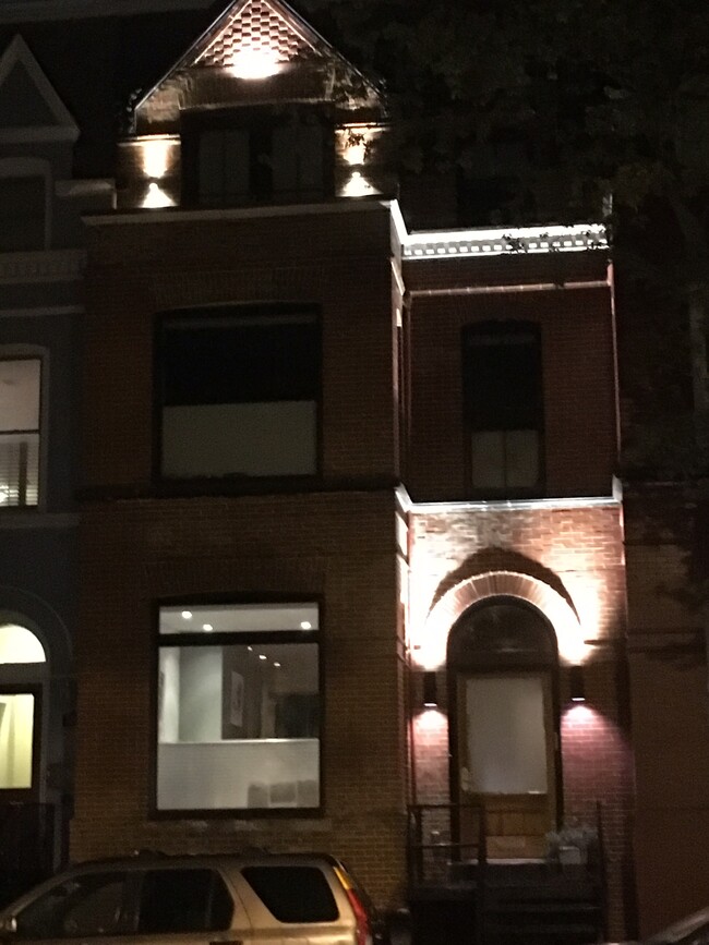 Row House - night - 1828 9th Street, NW