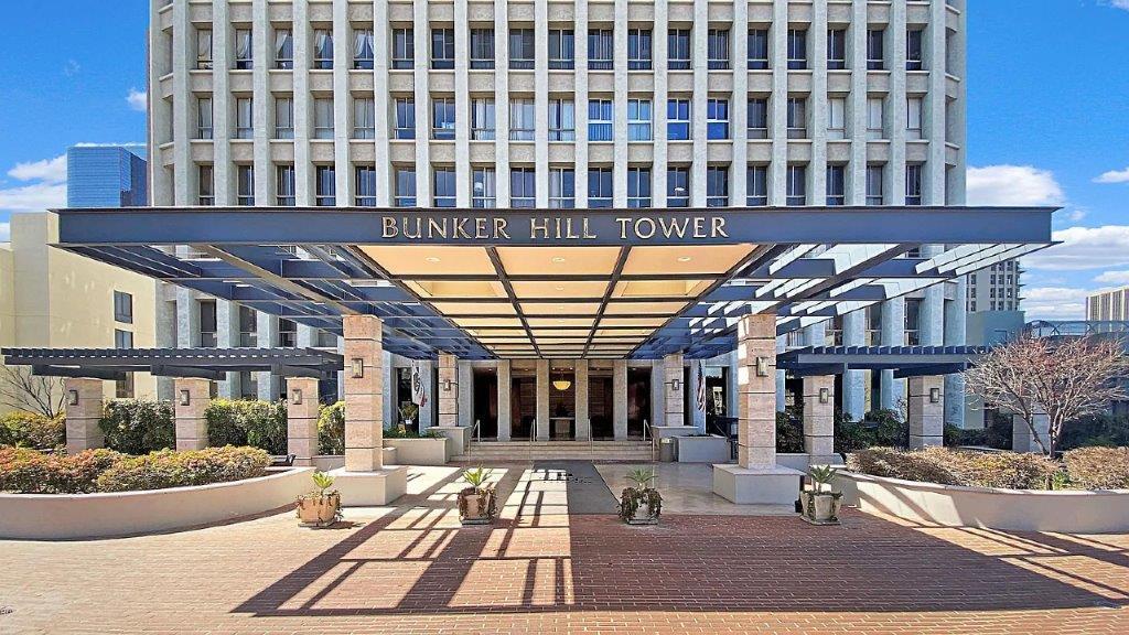 Main Security Entrance and Guest Parking - 800 W 1st St