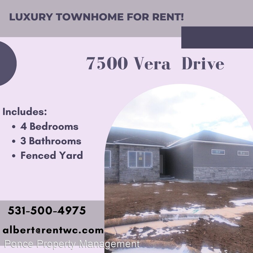 4 br, 3 bath House 7500 Vera Drive House Rental in Lincoln, NE