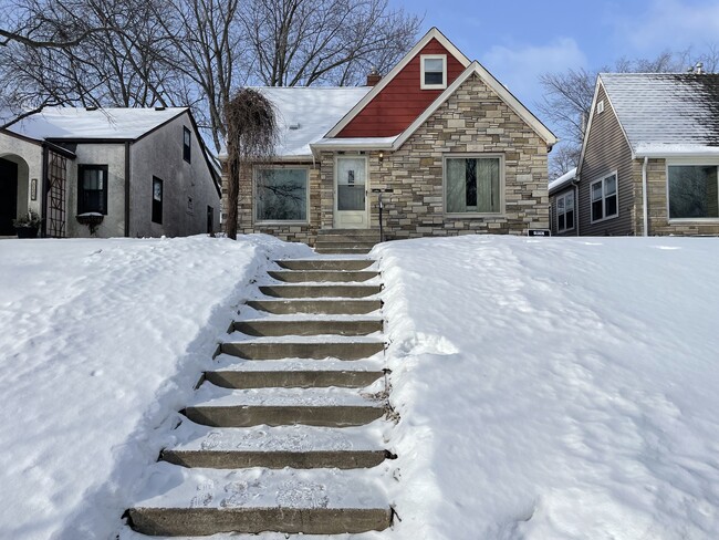 Front of Duplex - 5134 Bloomington Ave