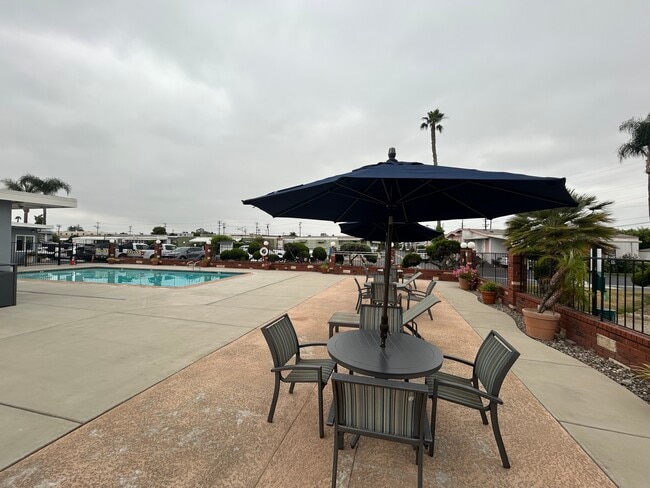 Pool Area - Garden West Estates (55+ Senior)