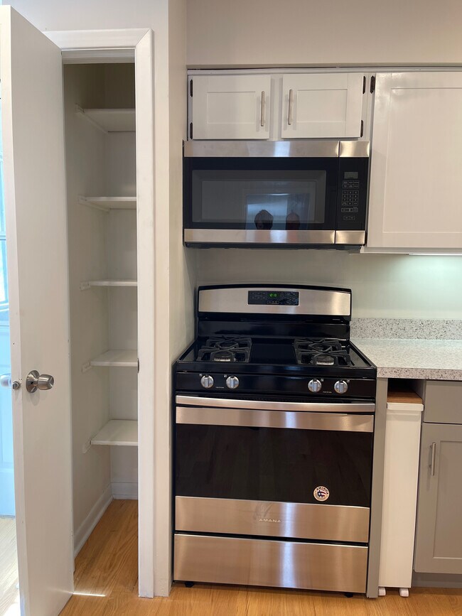 Pantry left of stove - 567 S Washington St