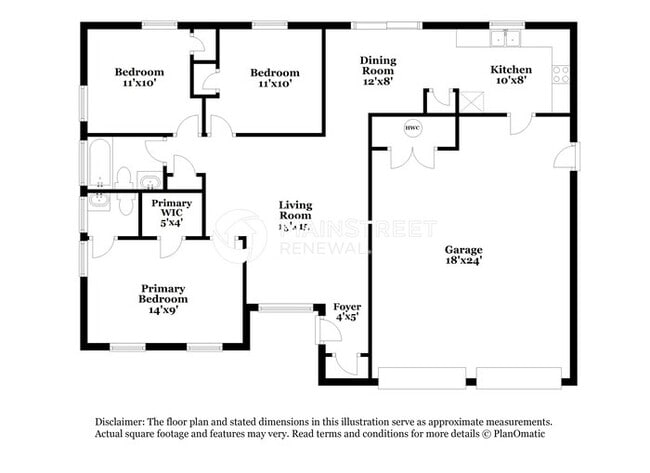 Building Photo - 3 Bedroom Pet-Friendly Home in Midwest City, OK with Main Street Renewal