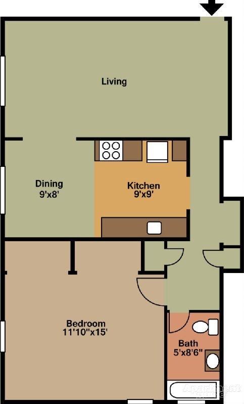 floor plan - 13 Laurel Ave