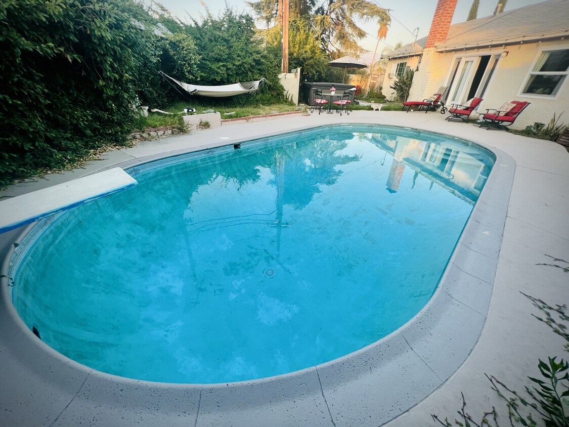 Pool in back yard - 12433 Terra Bella St