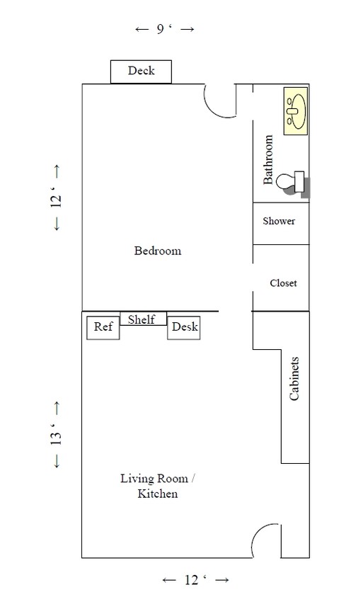 Studio - Cambridge Apartments