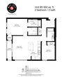 2 Bedroom B5 60%