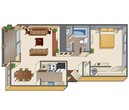 1 Bed/1 Bath