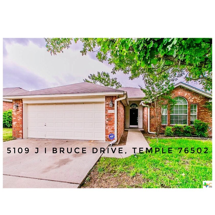 5109 J I Bruce Dr, Temple, TX 76502 House for Rent in Temple, TX