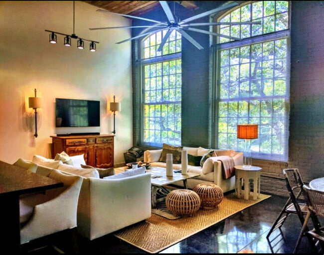 Spacious Living Room Space - Dixie Mill Lofts
