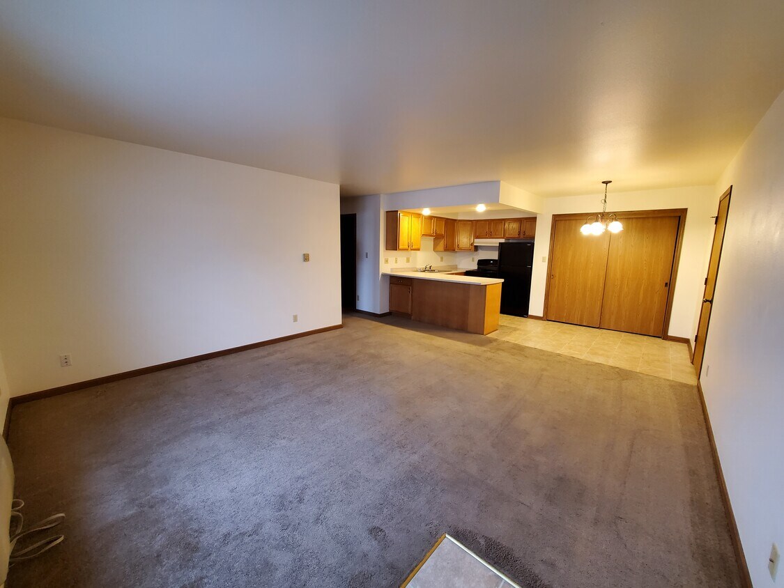 Living room and Kitchen - 1412 Meadow Ln