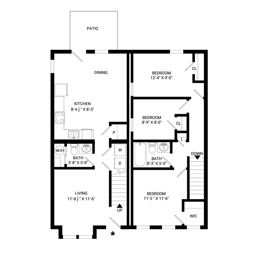 Bayshore Townhomes Apartments in Louisville, KY