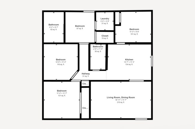 Foto del edificio - 4Bed/2Bath Home McDowell/32nd St! $199 MOVE-IN SPECIAL! Ready for Immediate Move-In!