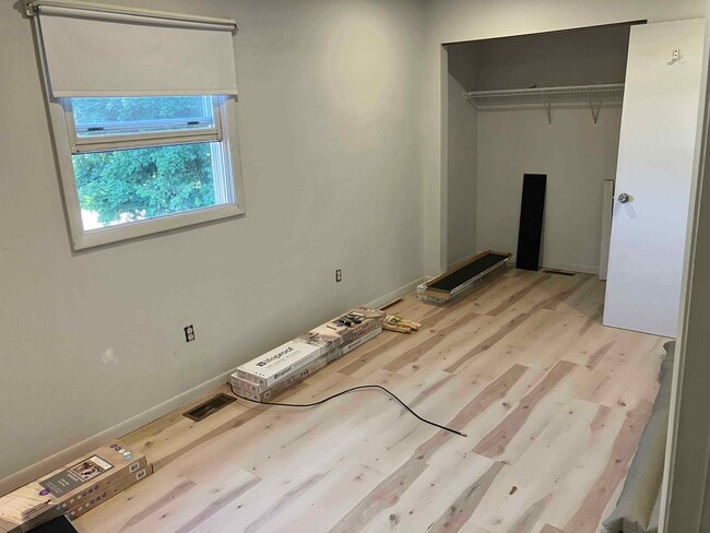 New flooring under construction - 407 3rd St