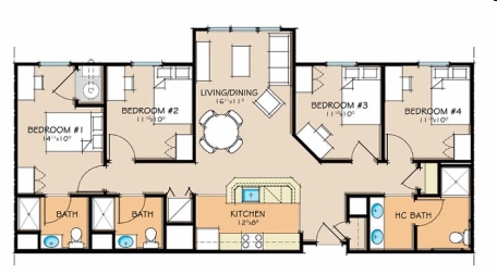 4BR/3BA - The Edge at West Chester