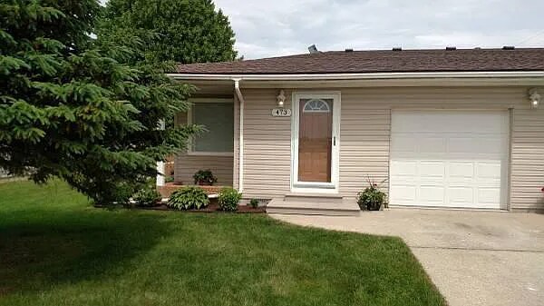 Front of Duplex - 473 S Platt Rd