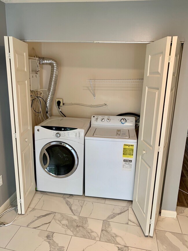 Washer & Dryer in home - 8009 Mandan Rd