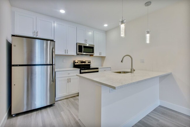 Modern kitchen (see Description for the unit video tour link) - 4136 Mitchell St