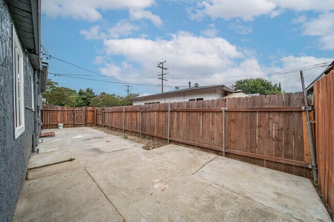 back yard - 1088 S Main St