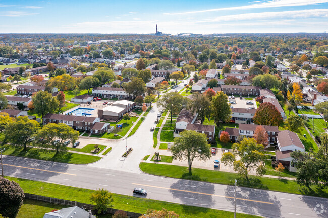 Aerial Photo - Bretton Village Co-Op